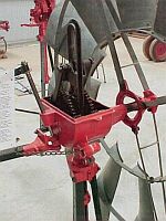 6 ft Metters 'KA' windmill on display at the Morawa museum