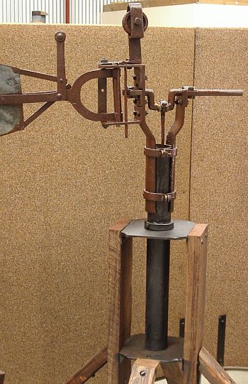 Inglewood windmill on display at the Morawa Museum