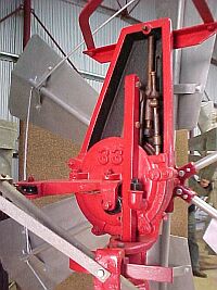  Interior of Alston Model 33 Planetary windmill head on display at Morawa museum