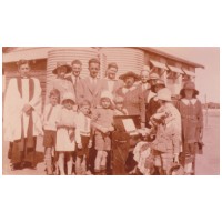 Anglican church service at Koolanooka