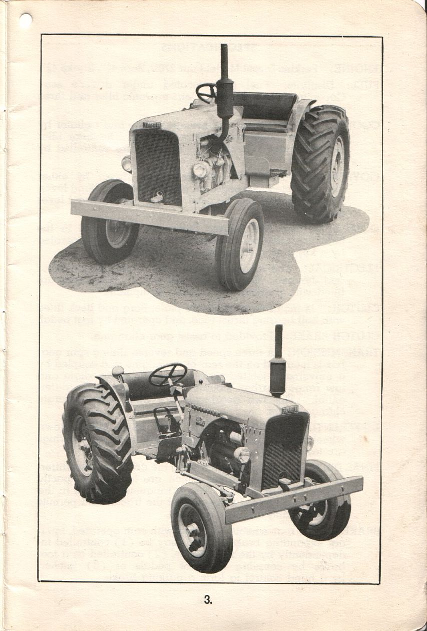 left & right views of Chamberlain Champion 9G tractor