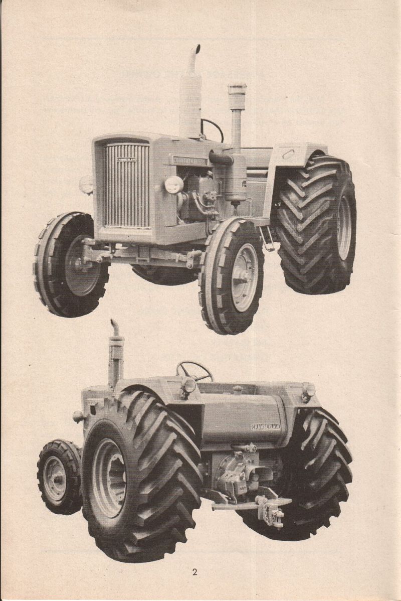 view of Chamberlain Countryman 354 tractor