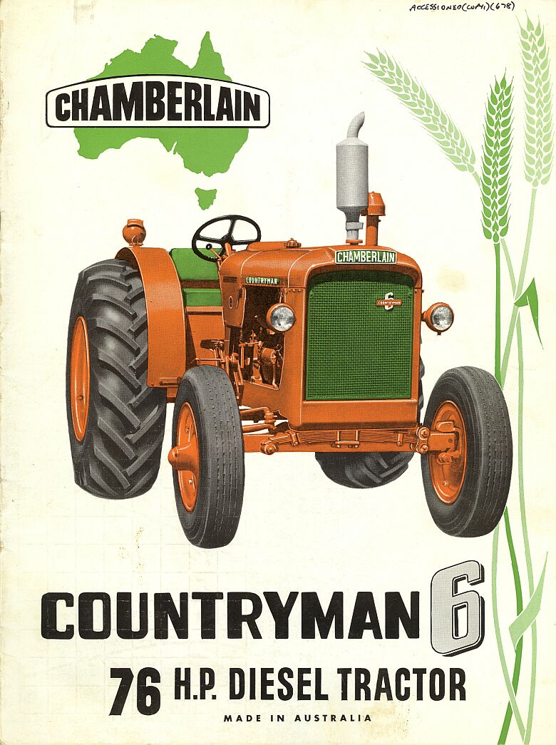 view of Chamberlain Countryman 6 tractor