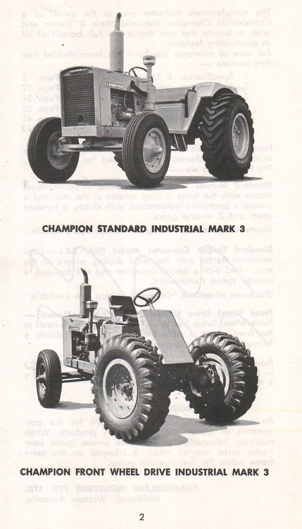 view of Chamberlain Champion Industrial Mark 3