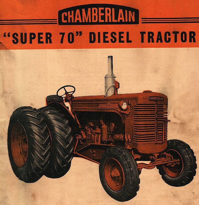 view of Chamberlain Super 70 tractor